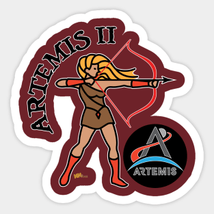 Artemis 2 Sticker